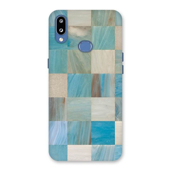 Blue Tiles Back Case for Galaxy M01s