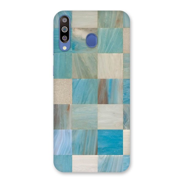 Blue Tiles Back Case for Galaxy M30