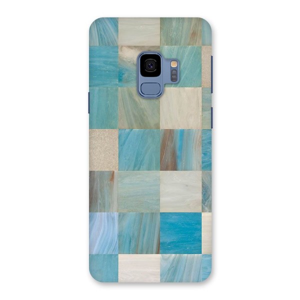 Blue Tiles Back Case for Galaxy S9