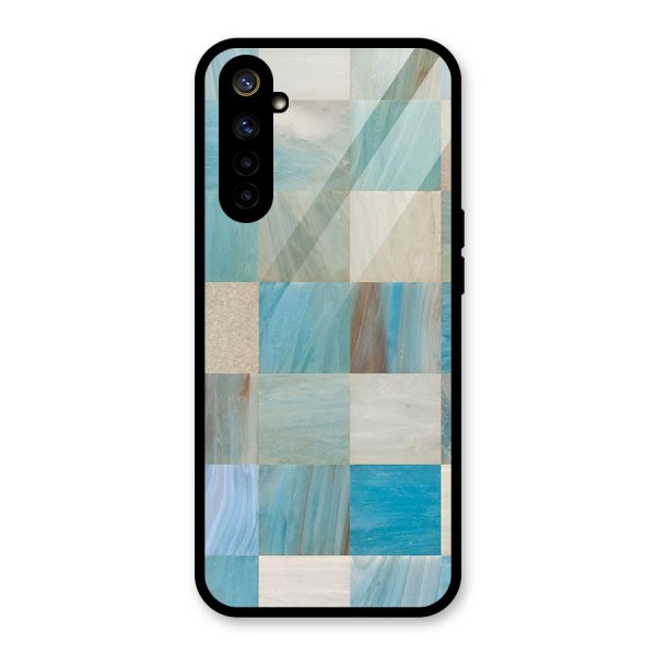 Blue Tiles Glass Back Case for Realme 6