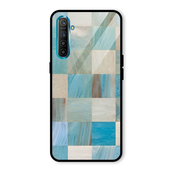 Blue Tiles Glass Back Case for Realme XT