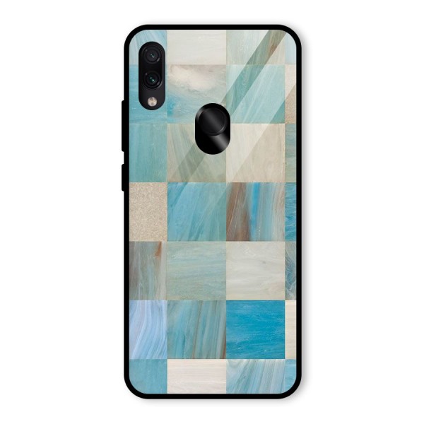 Blue Tiles Glass Back Case for Redmi Note 7