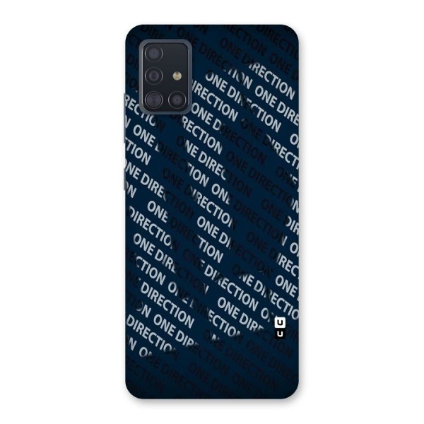 Blue Way Back Case for Galaxy A51