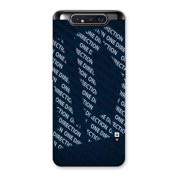 Blue Way Back Case for Galaxy A80