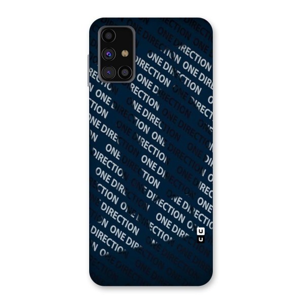 Blue Way Back Case for Galaxy M31s