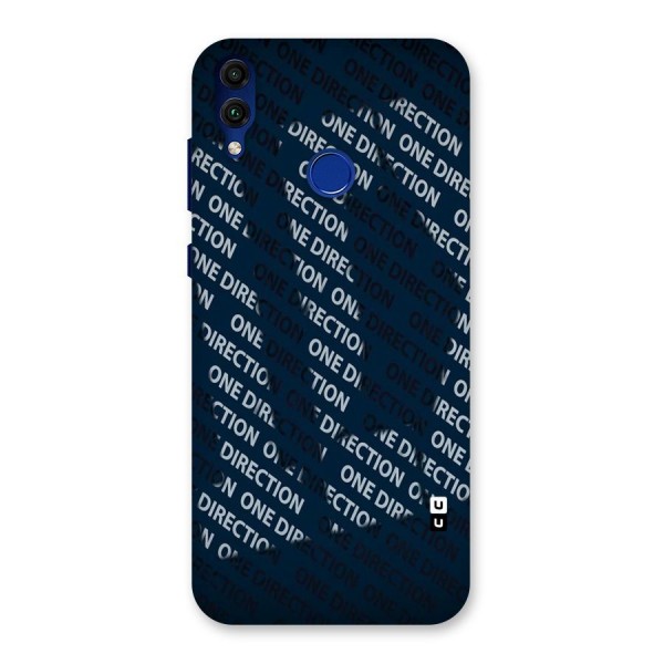 Blue Way Back Case for Honor 8C