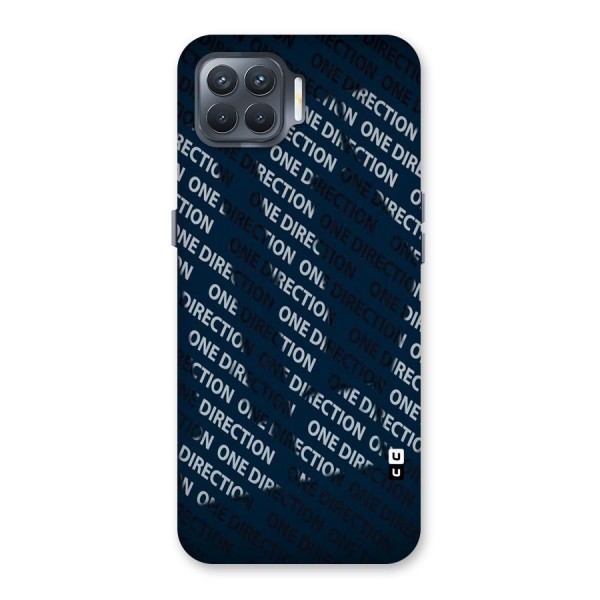 Blue Way Back Case for Oppo F17 Pro