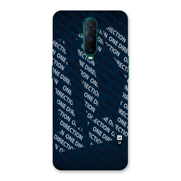 Blue Way Back Case for Oppo R17 Pro