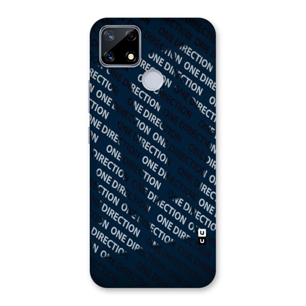 Blue Way Back Case for Realme Narzo 20