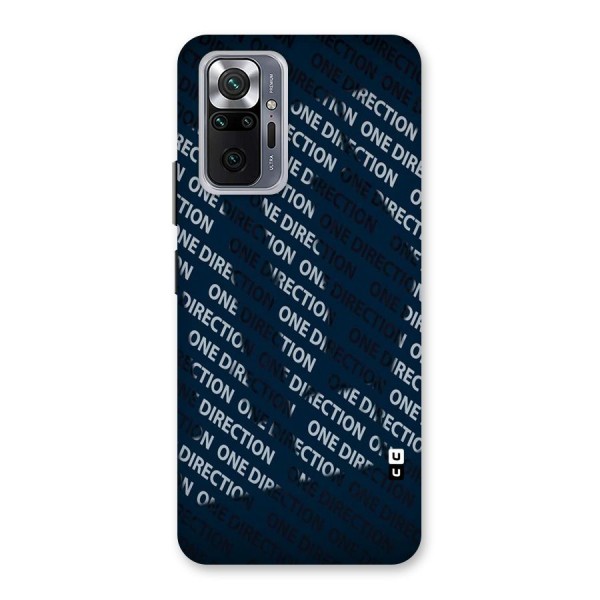 Blue Way Back Case for Redmi Note 10 Pro