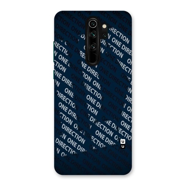 Blue Way Back Case for Redmi Note 8 Pro