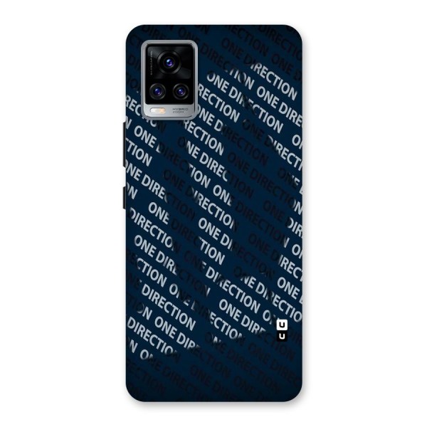 Blue Way Back Case for Vivo V20 Pro