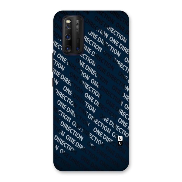 Blue Way Back Case for Vivo iQOO 3