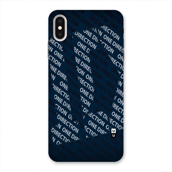 Blue Way Back Case for iPhone XS Max