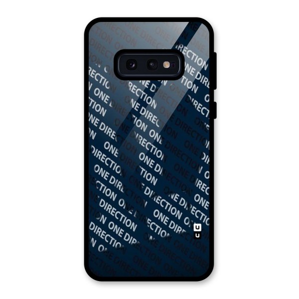 Blue Way Glass Back Case for Galaxy S10e