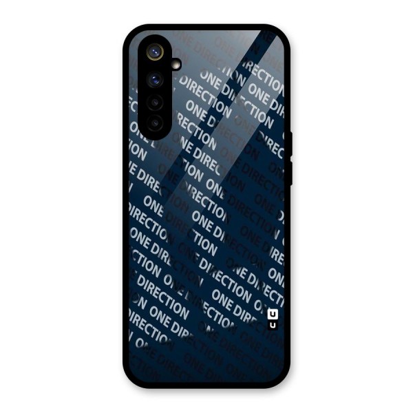 Blue Way Glass Back Case for Realme 6