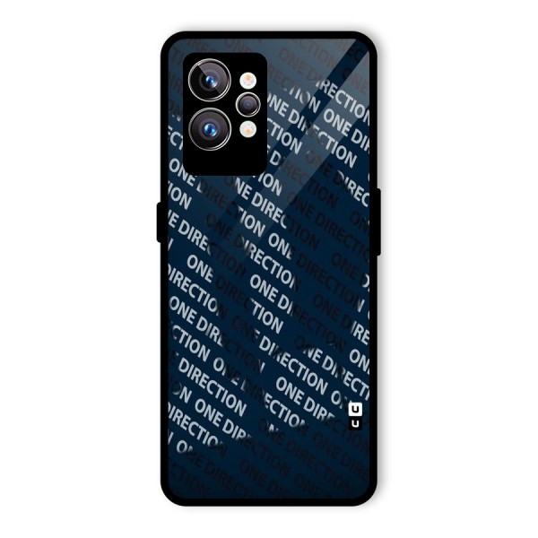 Blue Way Glass Back Case for Realme GT2 Pro