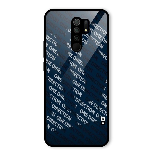 Blue Way Glass Back Case for Redmi 9 Prime