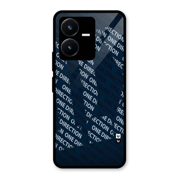 Blue Way Glass Back Case for Vivo Y22