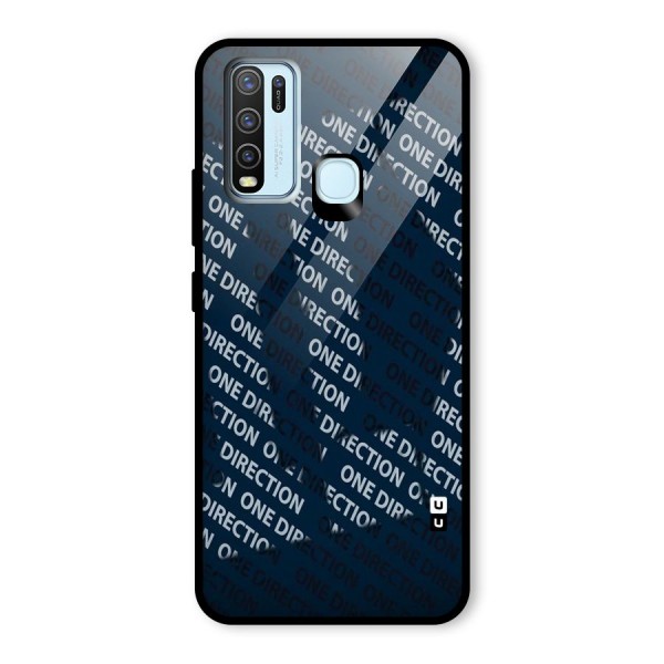 Blue Way Glass Back Case for Vivo Y30