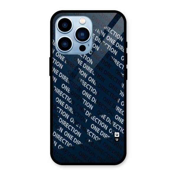 Blue Way Glass Back Case for iPhone 13 Pro