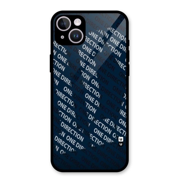 Blue Way Glass Back Case for iPhone 14 Plus