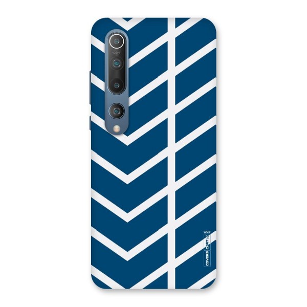 Blue White Pattern Back Case for Mi 10