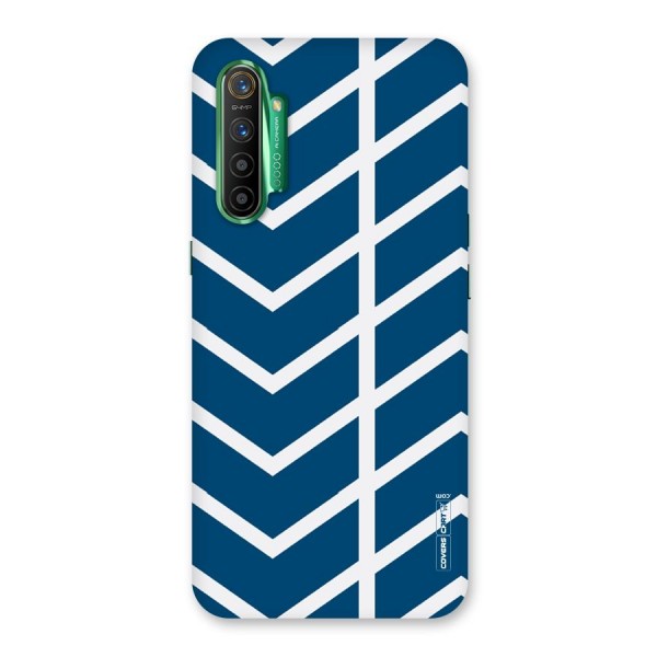 Blue White Pattern Back Case for Realme X2