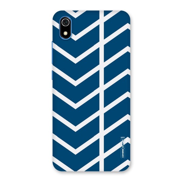 Blue White Pattern Back Case for Redmi 7A