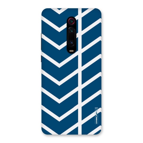 Blue White Pattern Back Case for Redmi K20 Pro