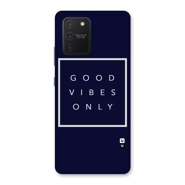 Blue White Vibes Back Case for Galaxy S10 Lite