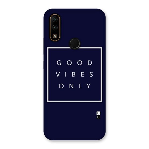 Blue White Vibes Back Case for Lenovo A6 Note