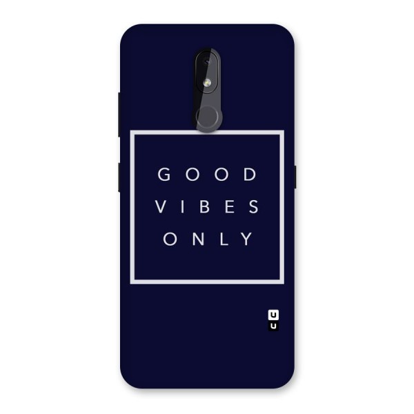 Blue White Vibes Back Case for Nokia 3.2