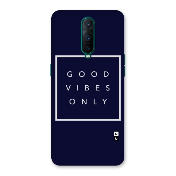 Blue White Vibes Back Case for Oppo R17 Pro