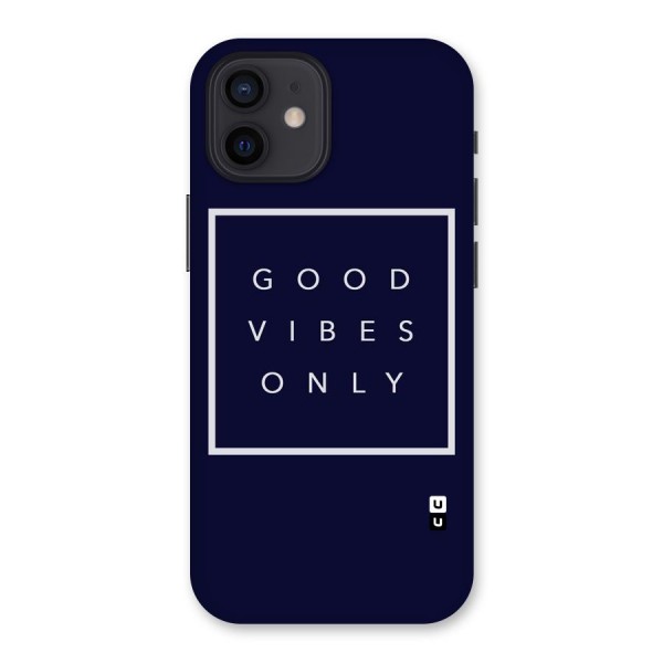 Blue White Vibes Back Case for iPhone 12