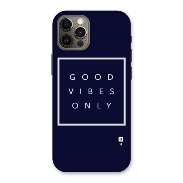 Blue White Vibes Back Case for iPhone 12 Pro