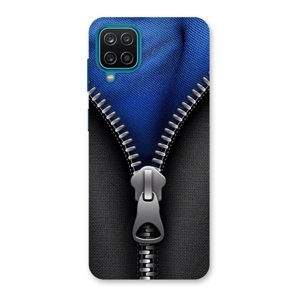 Blue Zipper Back Case for Galaxy F12