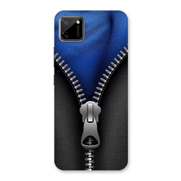 Blue Zipper Back Case for Realme C11