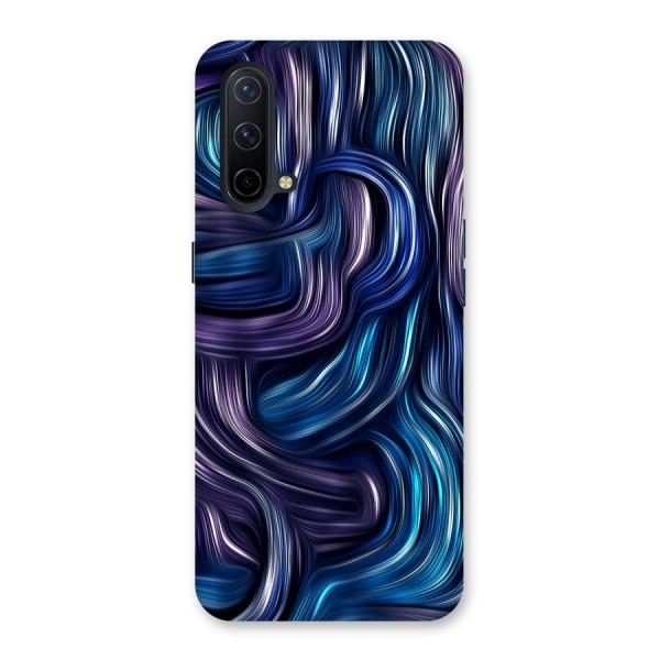 Blue and Purple Oil Paint Back Case for OnePlus Nord CE 5G