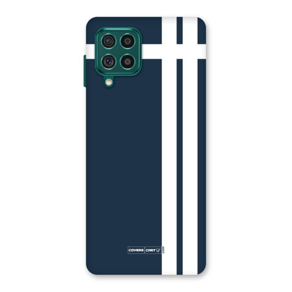 Blue and White Back Case for Galaxy F62