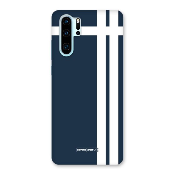 Blue and White Back Case for Huawei P30 Pro