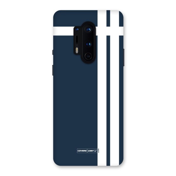 Blue and White Back Case for OnePlus 8 Pro