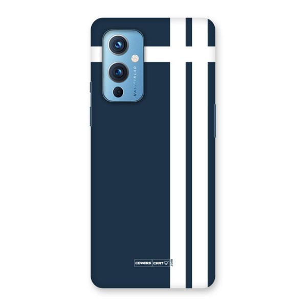 Blue and White Back Case for OnePlus 9