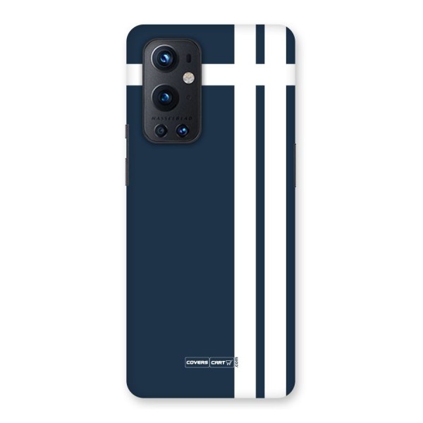 Blue and White Back Case for OnePlus 9 Pro