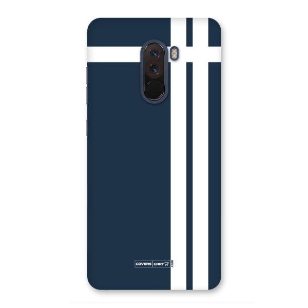 Blue and White Back Case for Poco F1