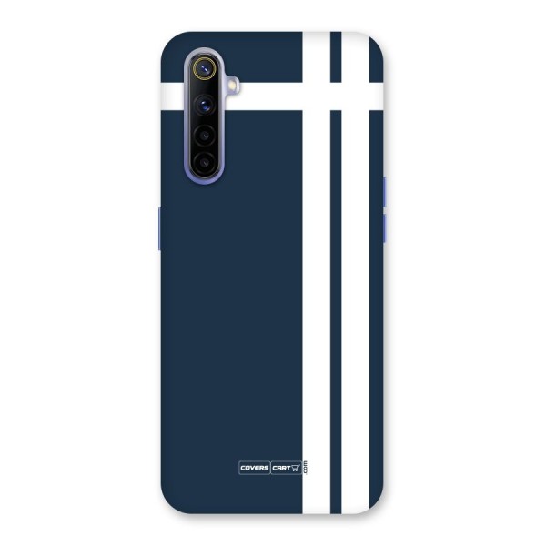 Blue and White Back Case for Realme 6