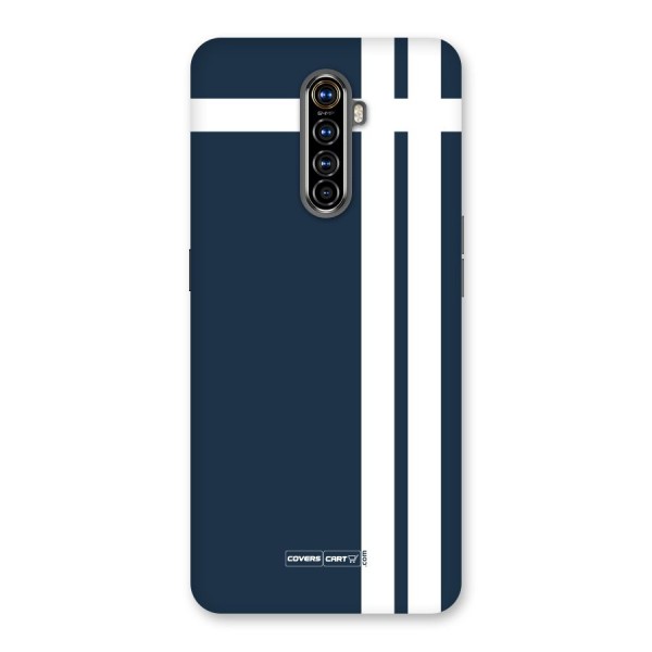 Blue and White Back Case for Realme X2 Pro