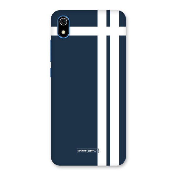 Blue and White Back Case for Redmi 7A