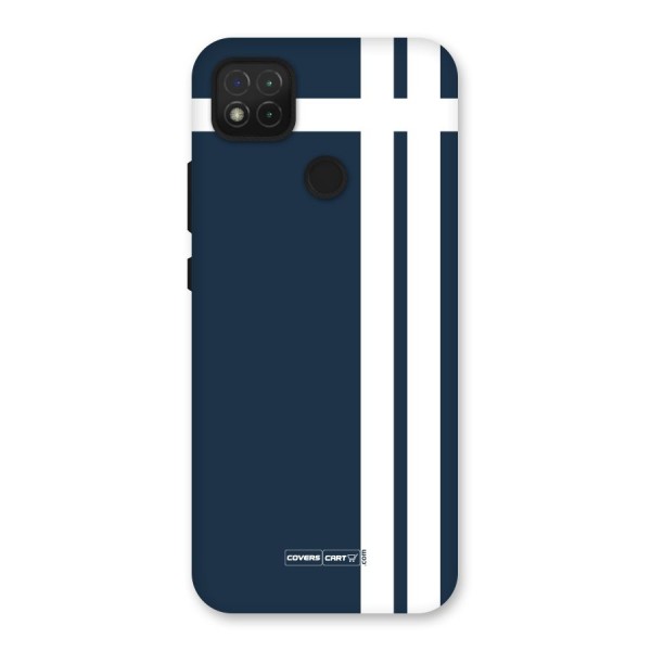 Blue and White Back Case for Redmi 9C