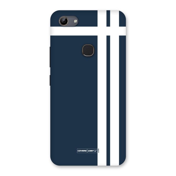 Blue and White Back Case for Vivo Y81